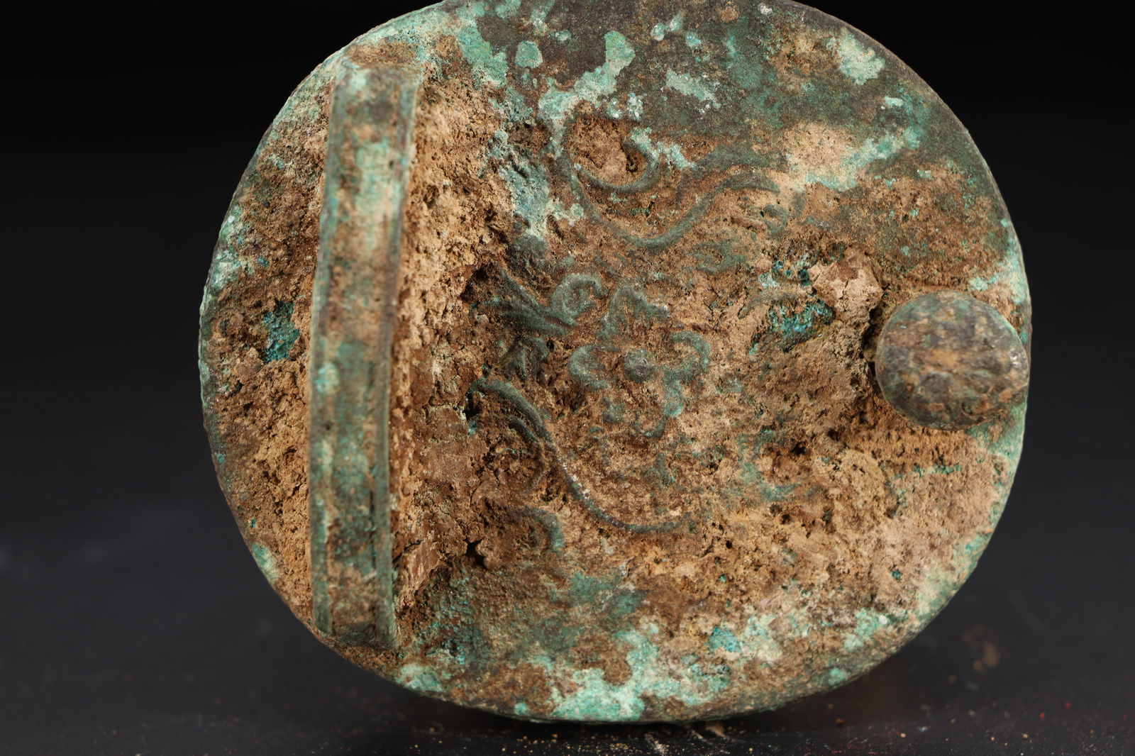 Jade Carved Deer Pattern Belt Hook - 4