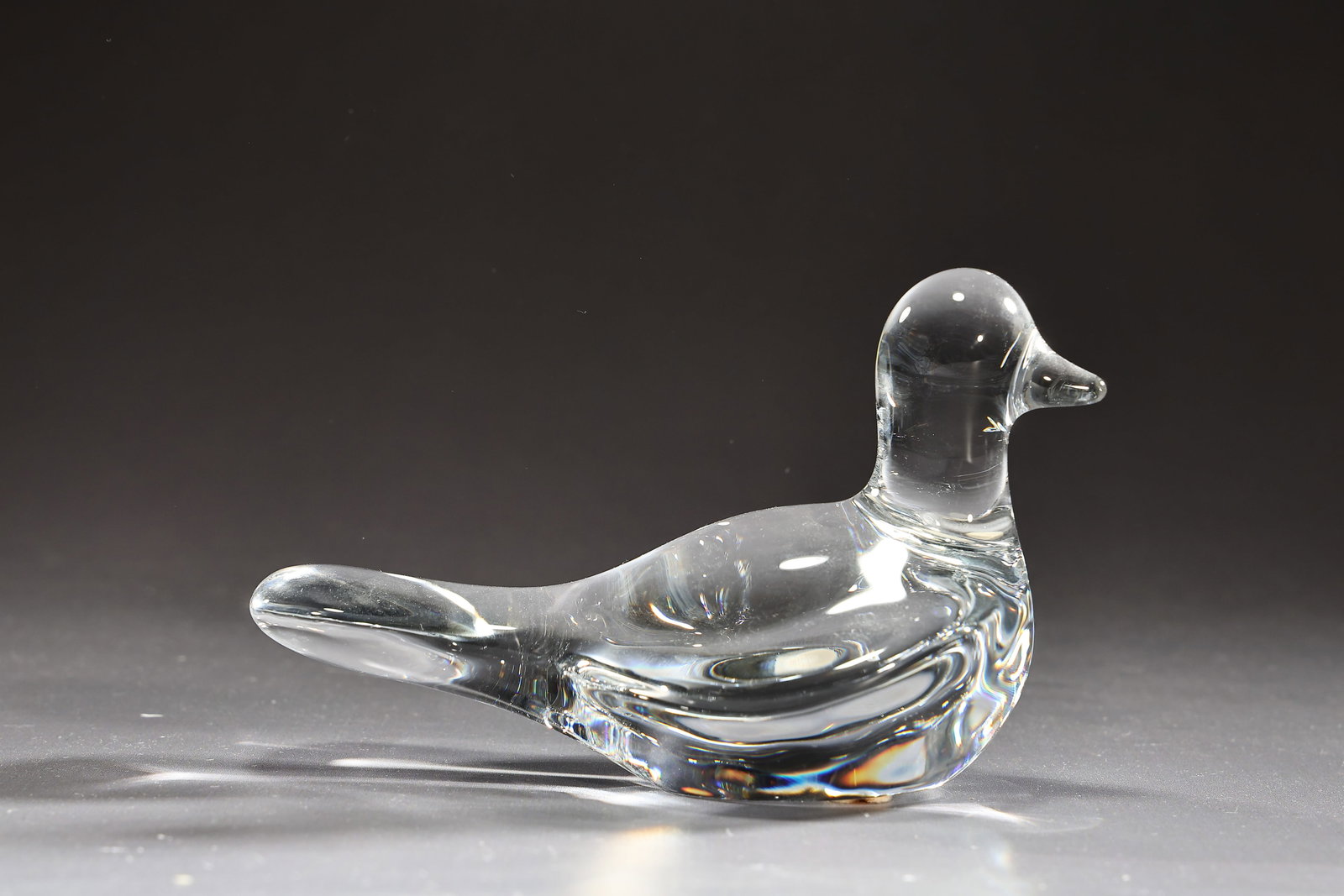 Baccarat France Clear Crystal Dove Figurine (1 of 6)