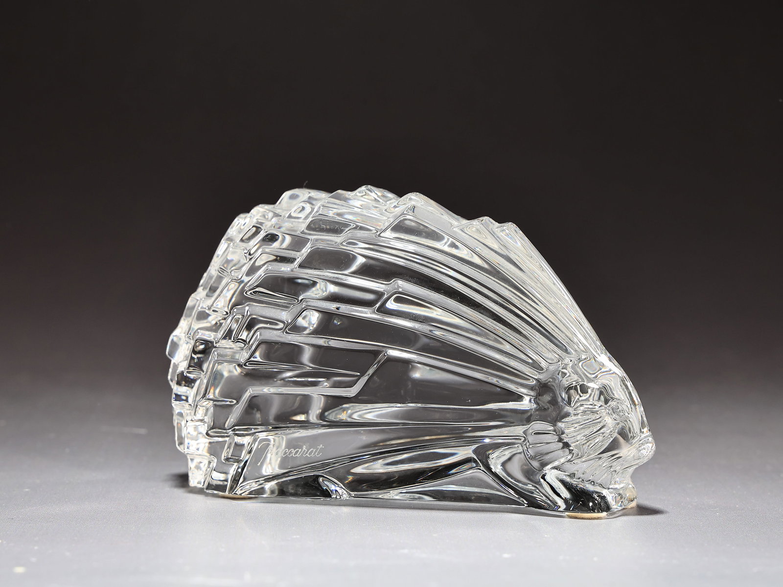 Baccarat France Clear Crystal Porcupine Figurine (1 of 7)
