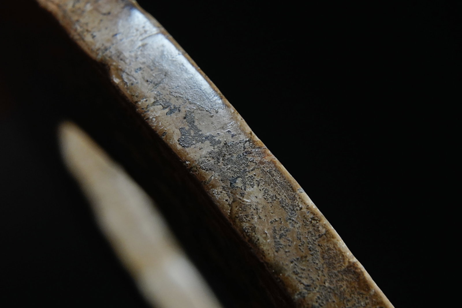 Jade Carved Cloud Pattern Bi - 9