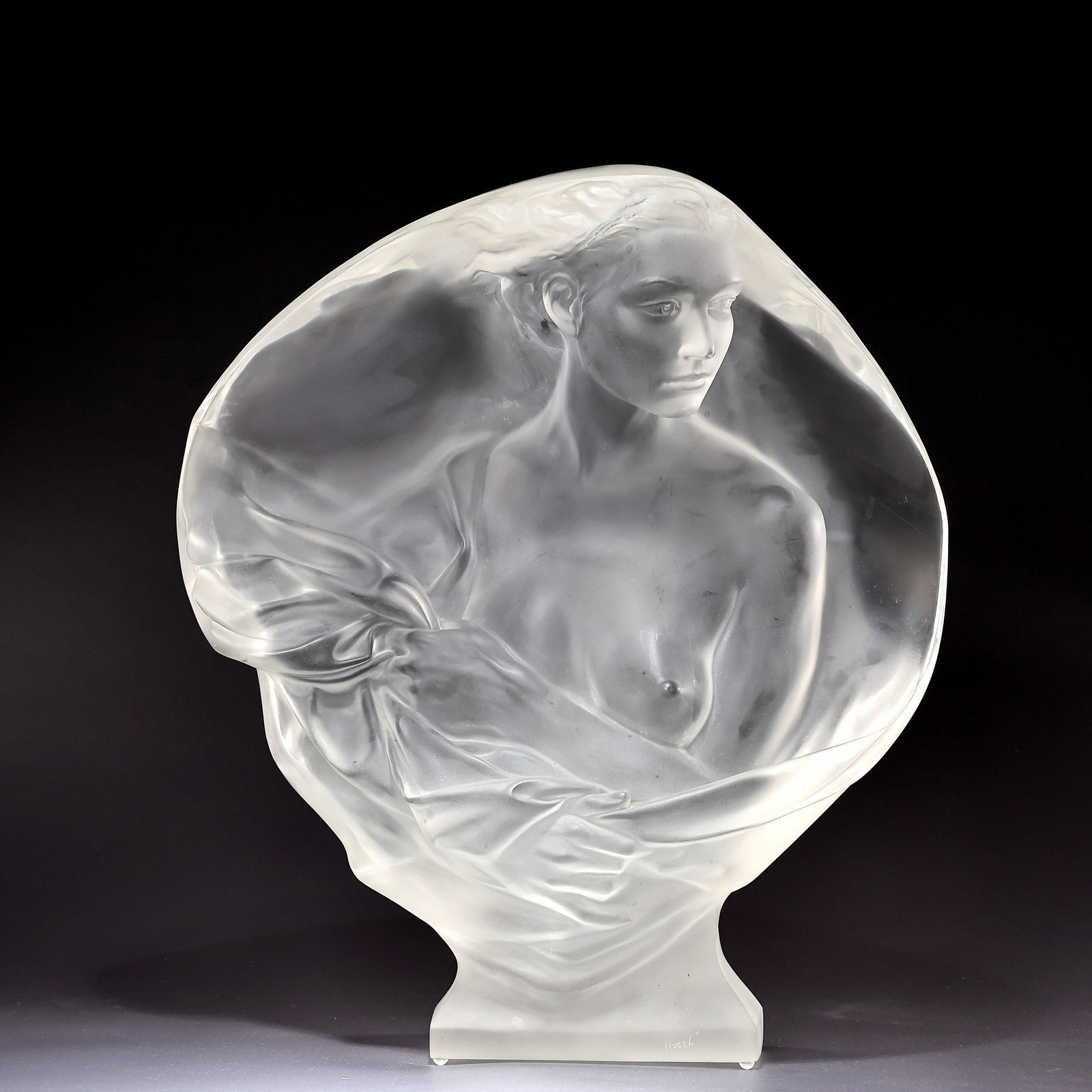 Frederick Hart "Contemplation" Acrylic sculpture 1985s (1 of 9)