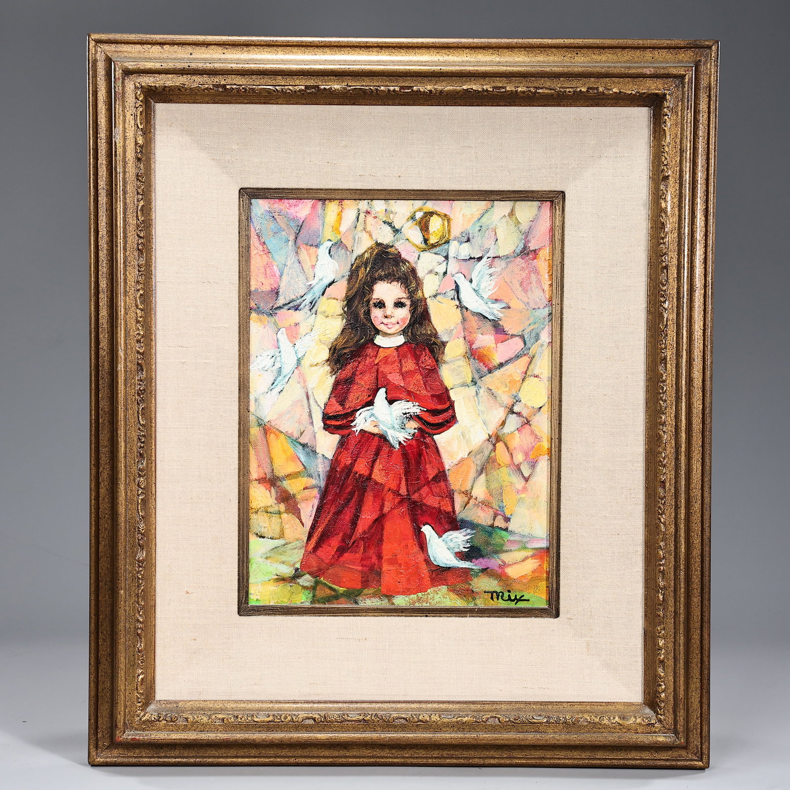 A Girl Oil Painting By Jo Anne Mix (1 of 7)