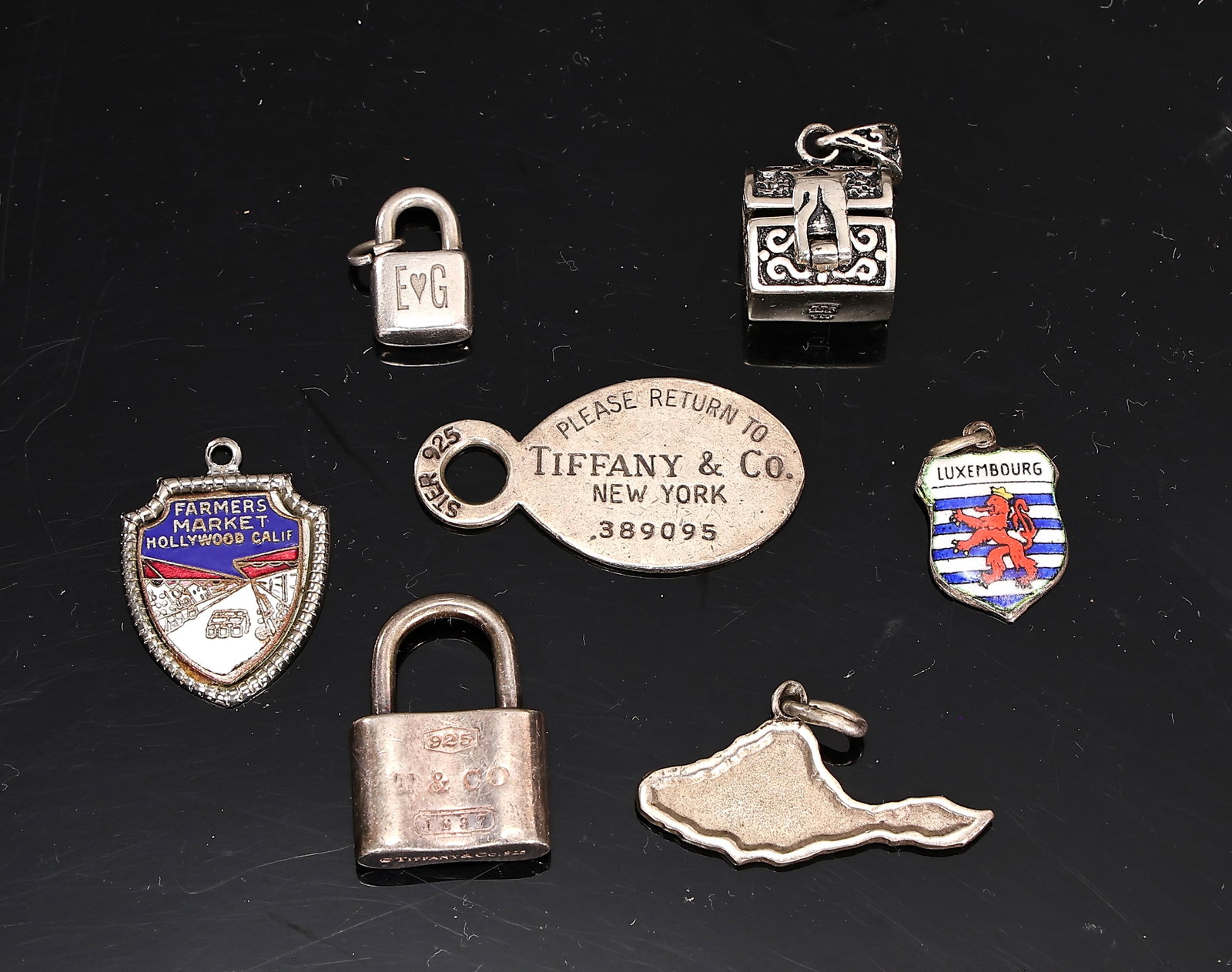 Collection Of Sterling Silver Pendants And Charms (1 of 7)
