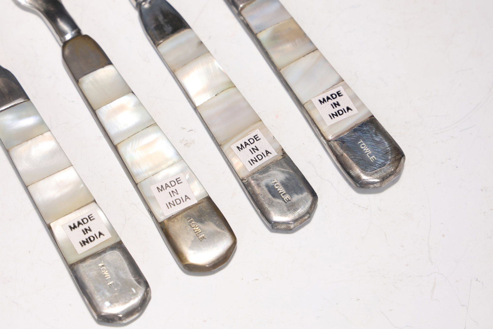 Towle Mother Of Pearl Flatware Set 4 Forks In Box - 4