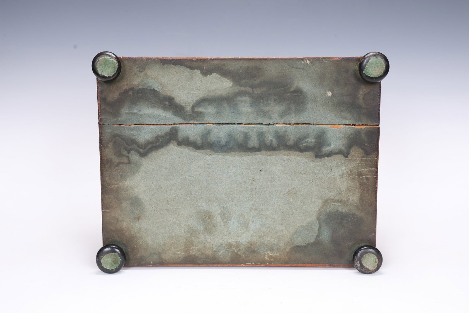 Bird's- Eye Maple And Ebony Box Of Architectural Form English Circa 1820 - 7