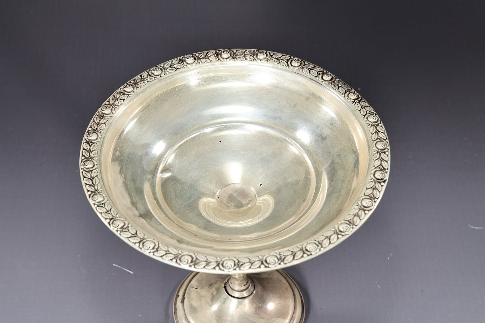 Sterling Silver Weighted Pedestal Candy Dish - 2