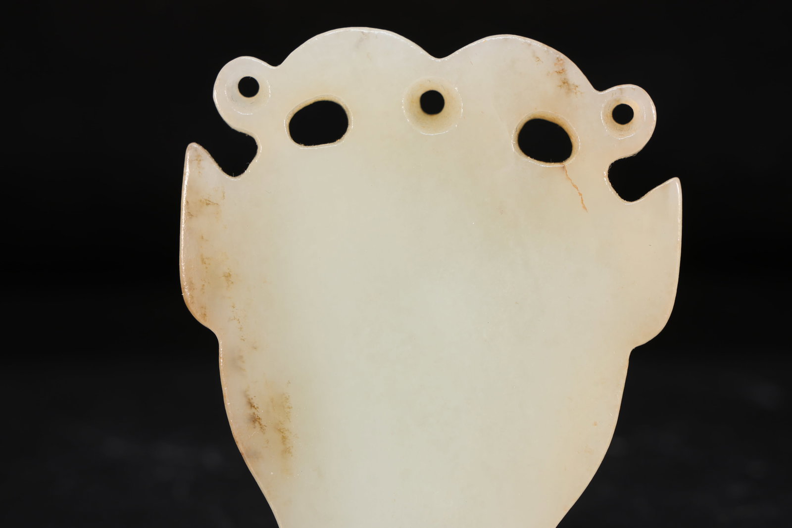 Jade Carved Beast Face Pattern Ornament - 5