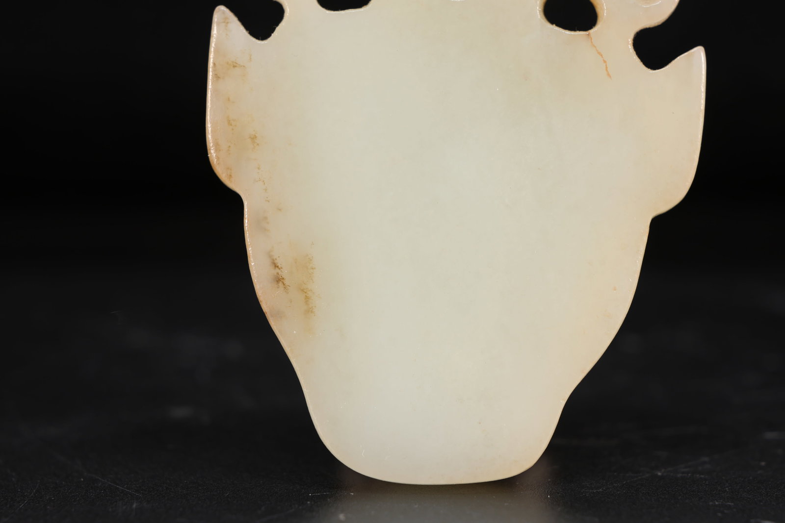Jade Carved Beast Face Pattern Ornament - 6