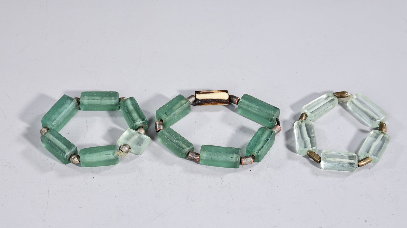 Collection Of 9 Assorted Material Bracelets - 5