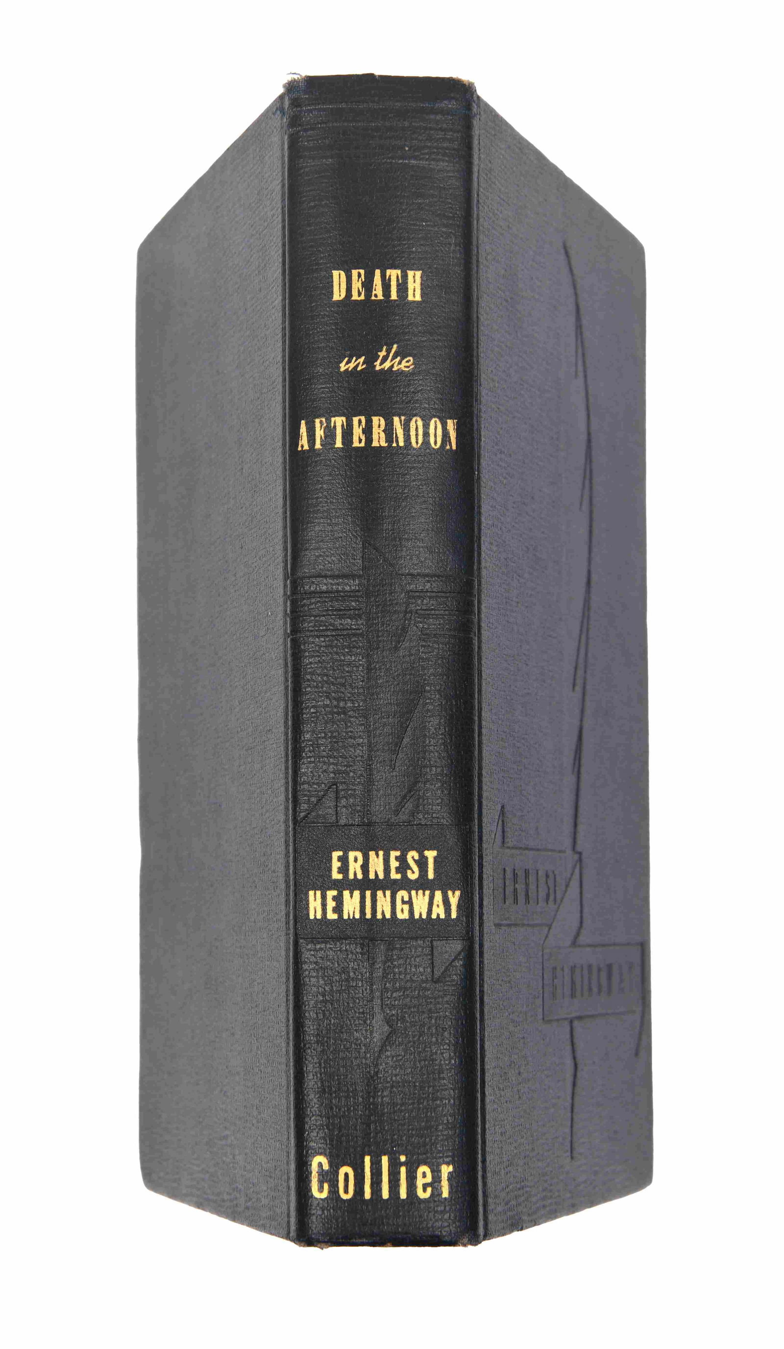 ERNEST HEMINGWAY (1899–1961), SIGNED COPY OF DEATH IN THE AFTERNOON, CIRCA 1932 - 4
