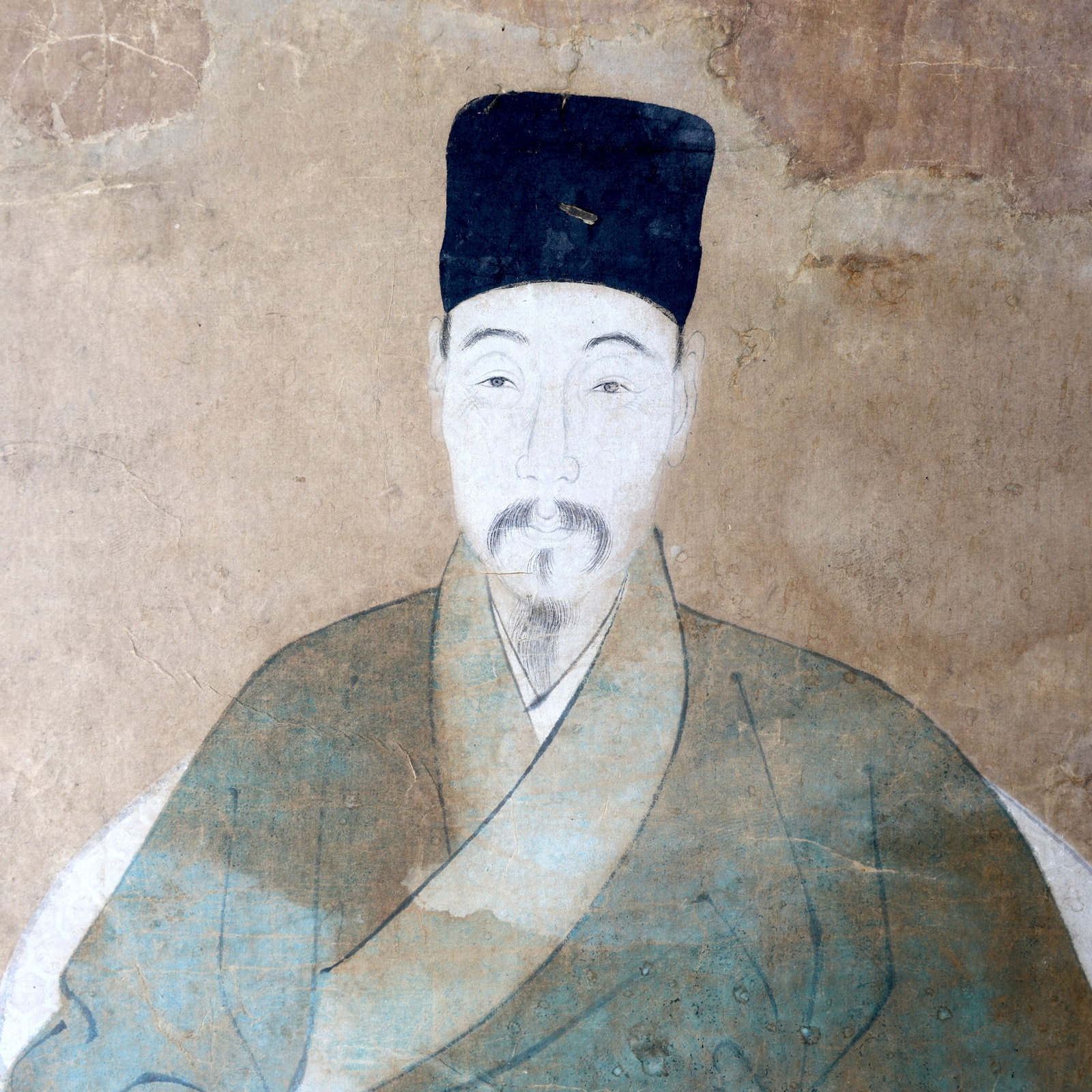 19th Century Chinese Ancestor Group Portraits Painting - 6