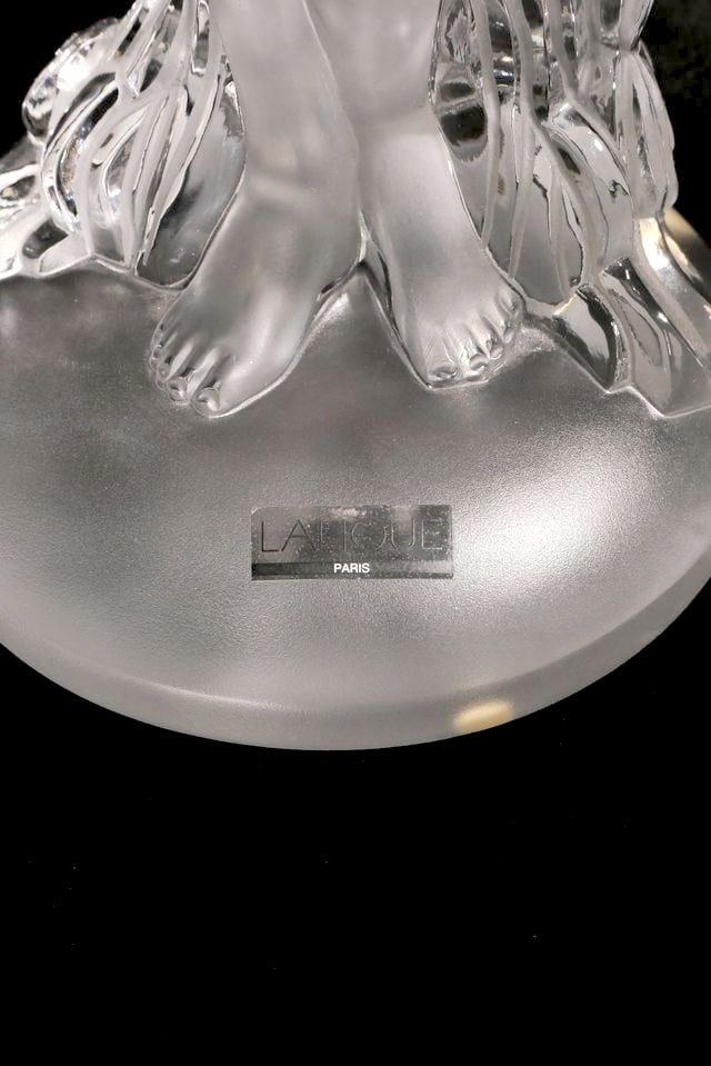 Huge Lalique"Grande Nue Nereides"Crystal Nude Sculpture Limited Edition 199/999 - 5