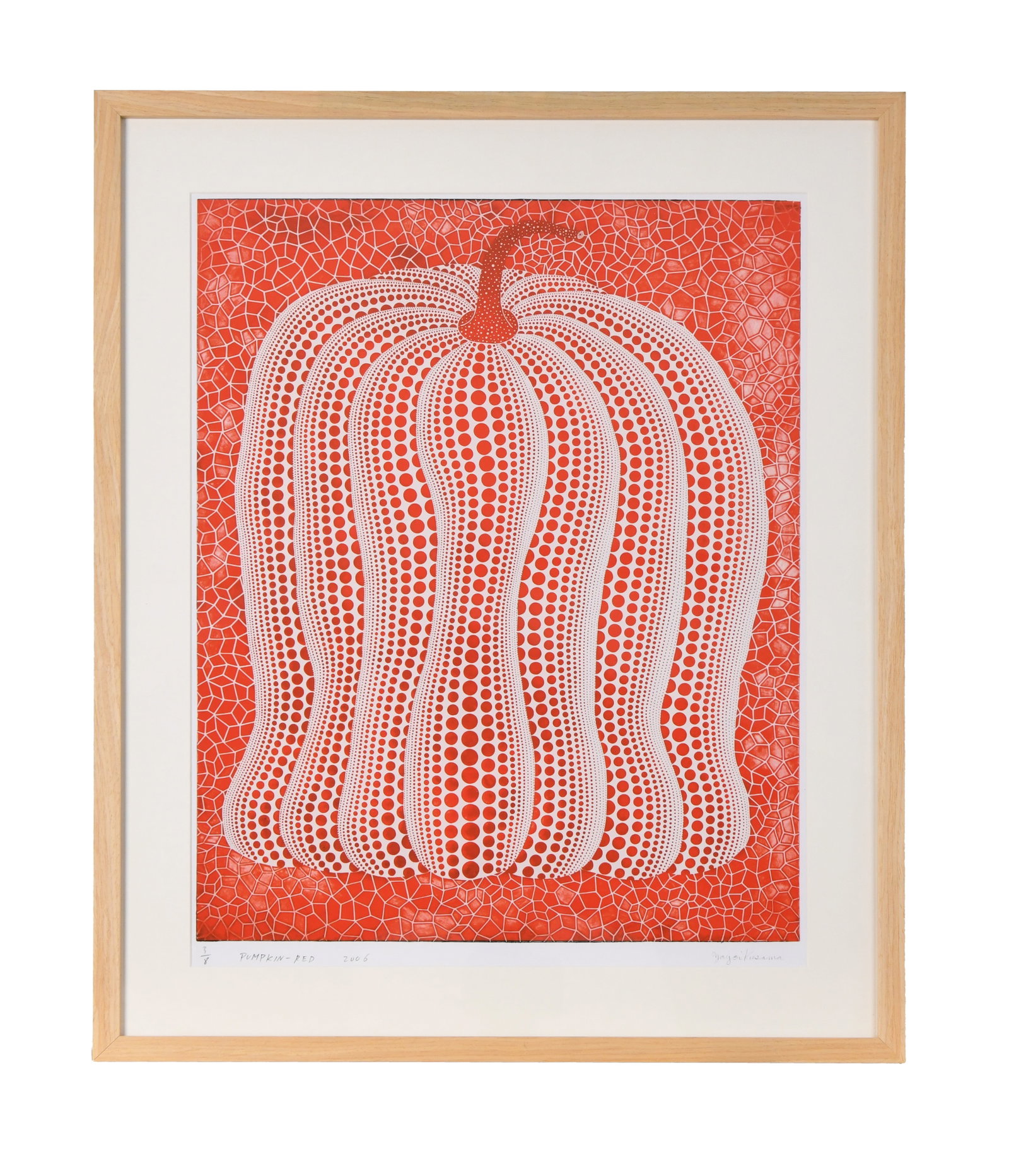 YAYOI KUSAMA (B. 1929), PUMPKIN (RED) (1 of 1)
