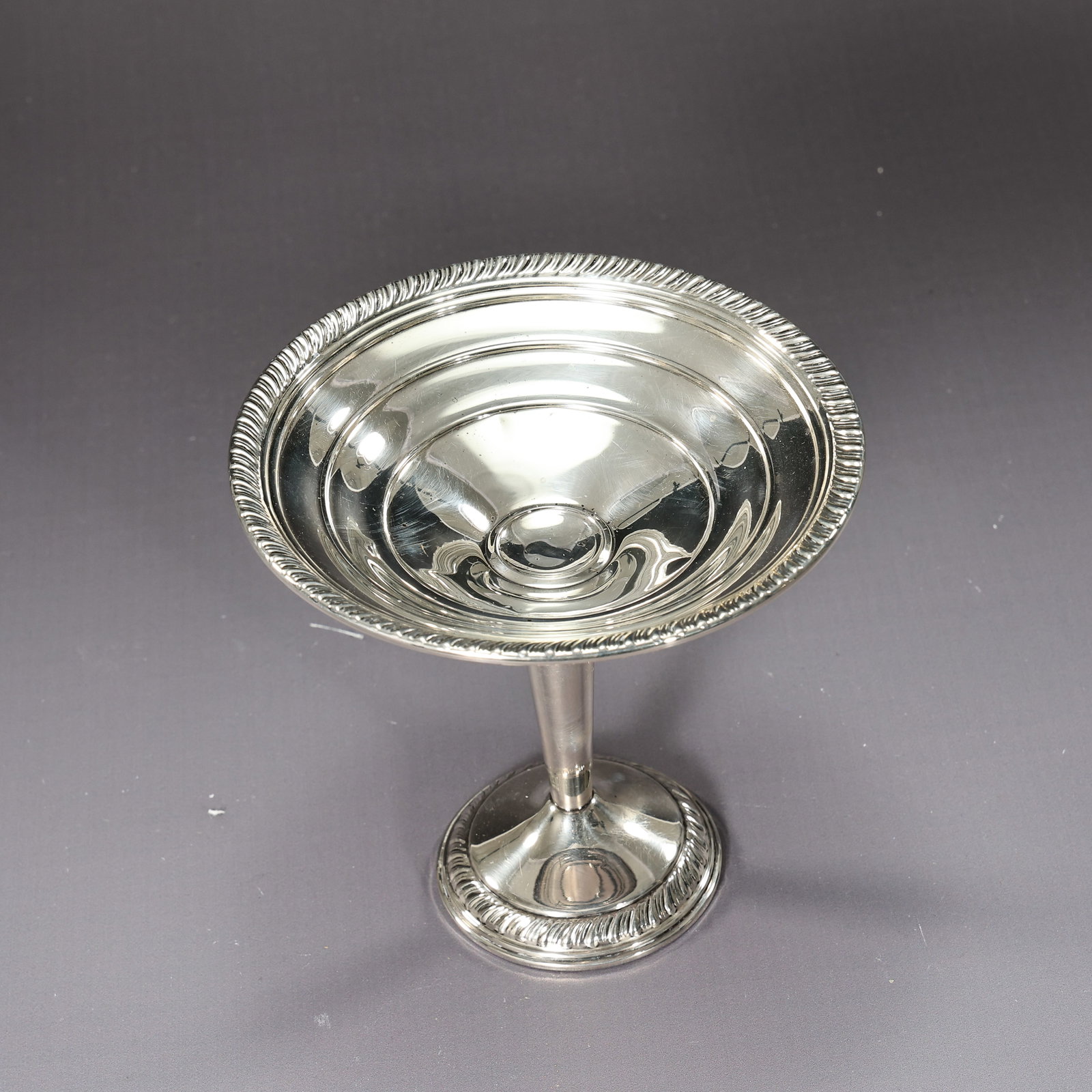 Sterling Silver Weighted Pedestal Compote Dish - 2
