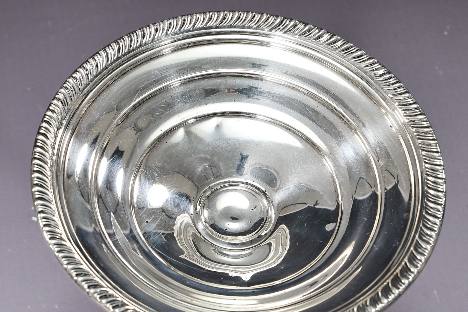 Sterling Silver Weighted Pedestal Compote Dish - 4