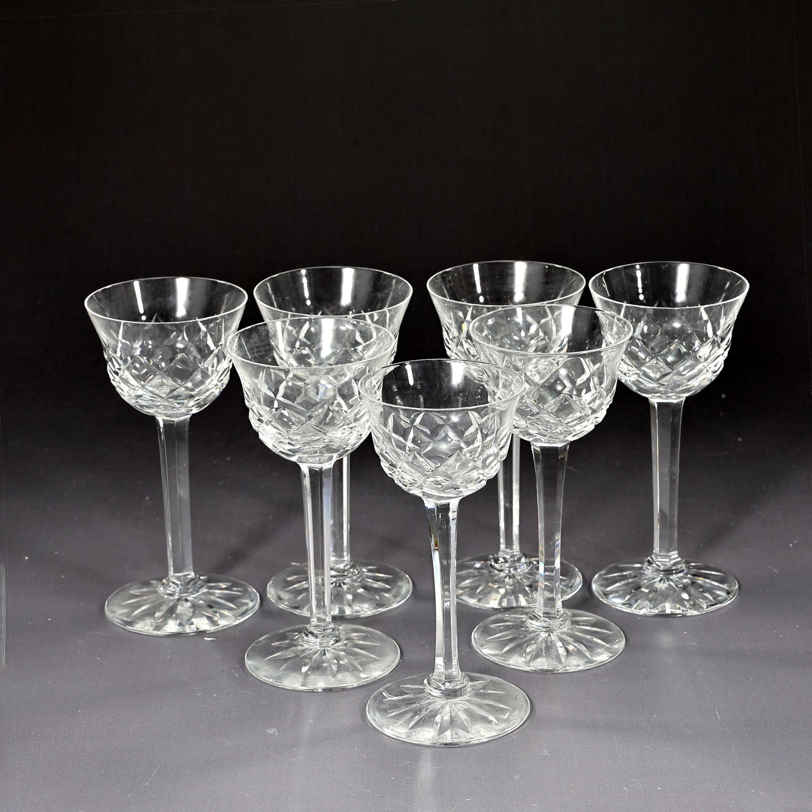 Crystal Liqueur Small 4.5" limoncello Glasses Set Of 7: Crystal Liqueur Small 4.5" limoncello Glasses Set Of 7 (10.5 x 4.5 each)