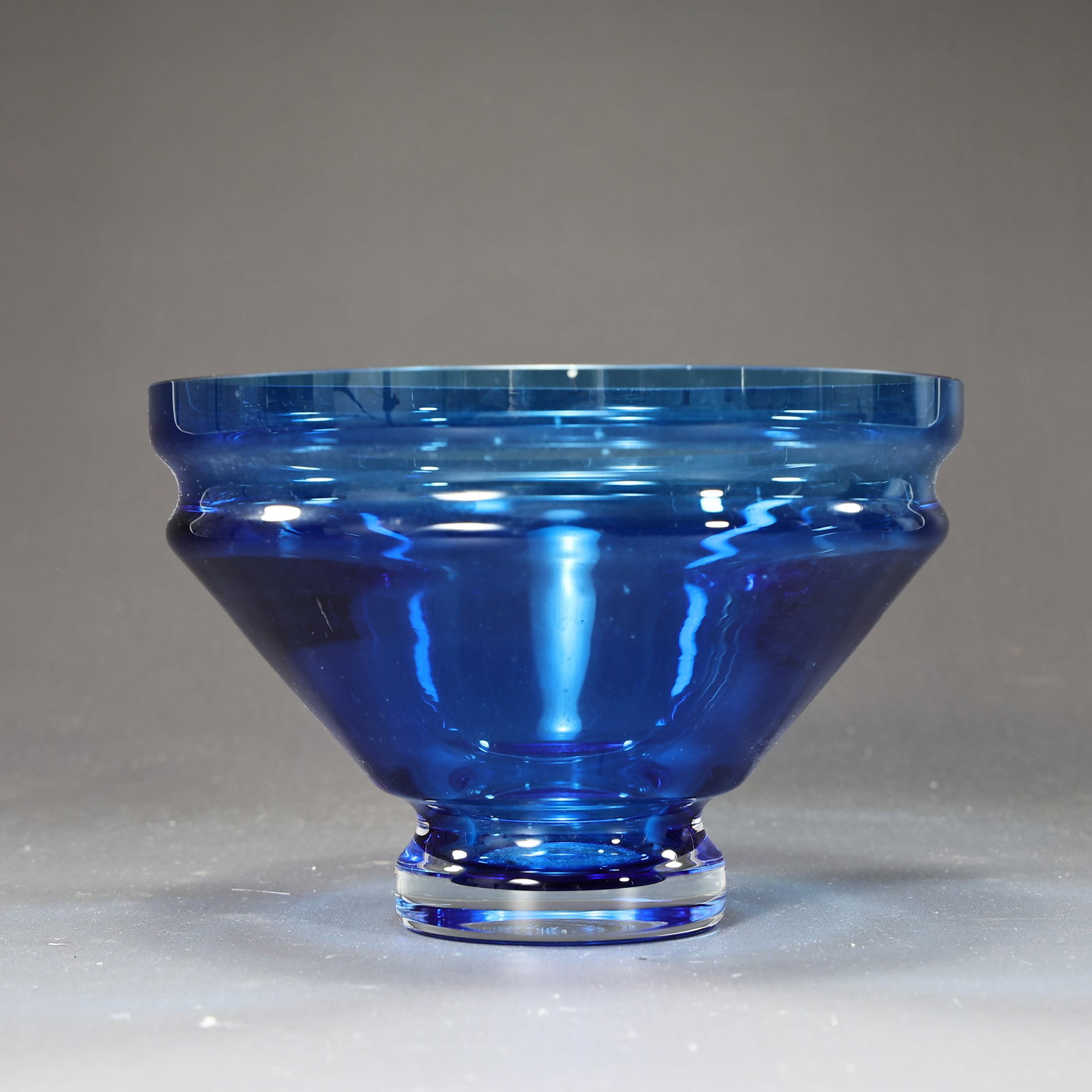 Raawii Nicholai Wiig Hansen Large Aquamarine Blue Glass Bowl (1 of 6)