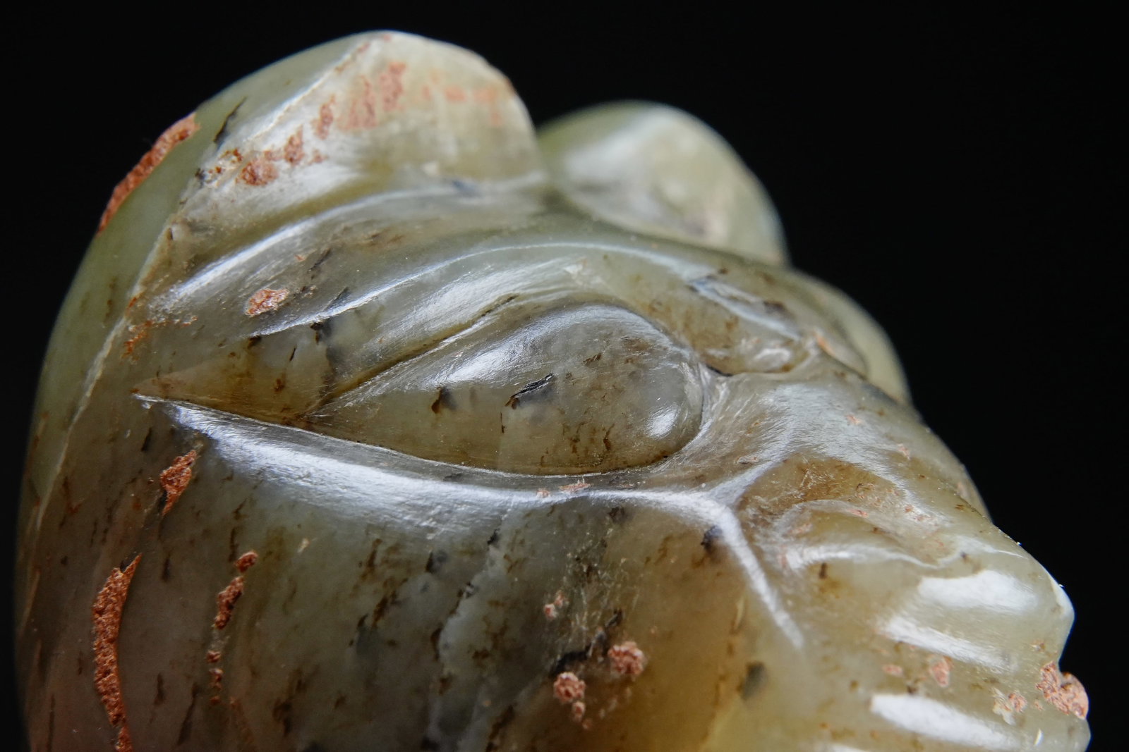 Jade Carved Beast Shape Ornament - 3