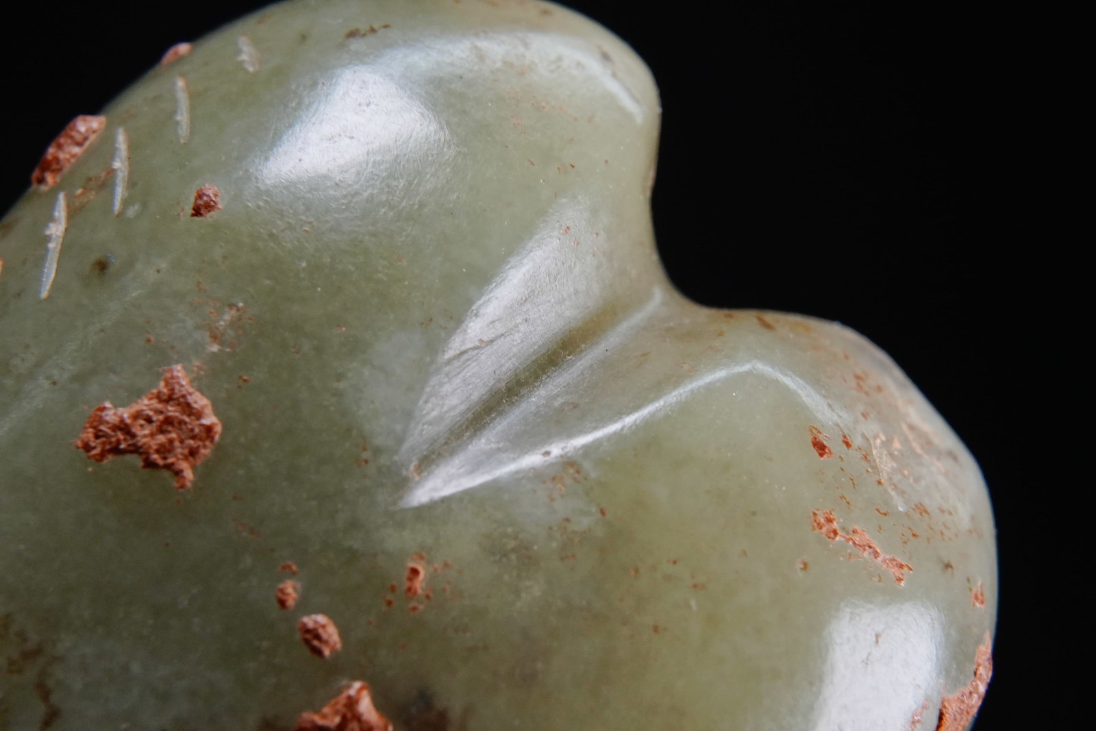 Jade Carved Beast Shape Ornament - 6