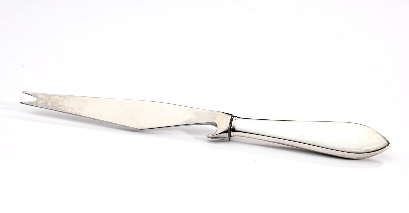 Tiffany & Co Mid-Century Modernist Sterling Silver Handle Knife: Tiffany & Co Mid-Century Modernist Sterling Silver Handle Knife (21 x 2 x 0.7 cm)
