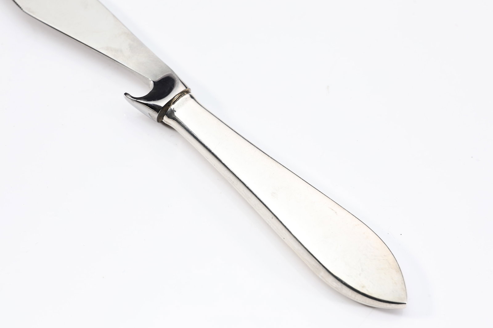 Tiffany & Co Mid-Century Modernist Sterling Silver Handle Knife - 5