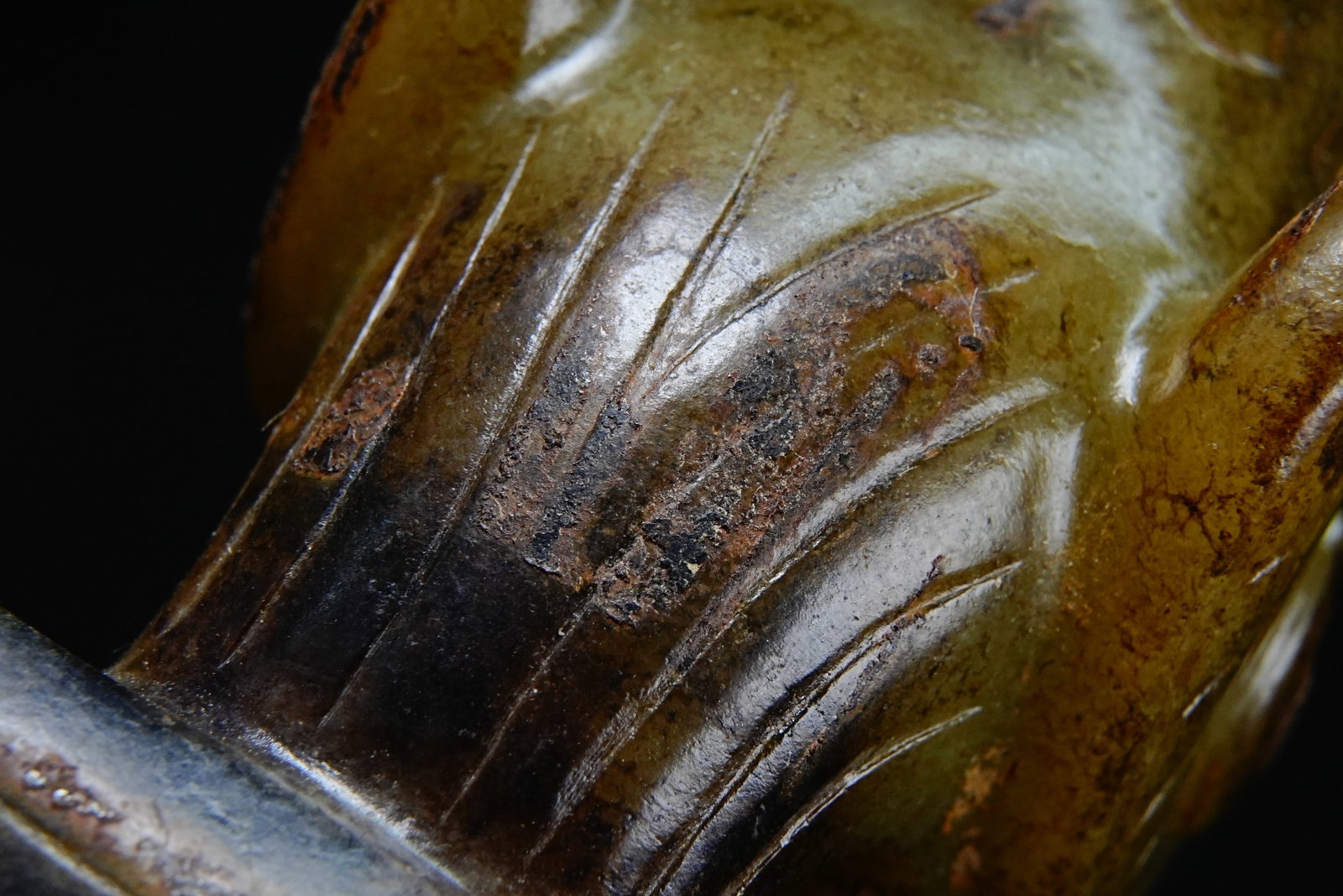 Jade Carved Bird Shape Stone Seal - 11