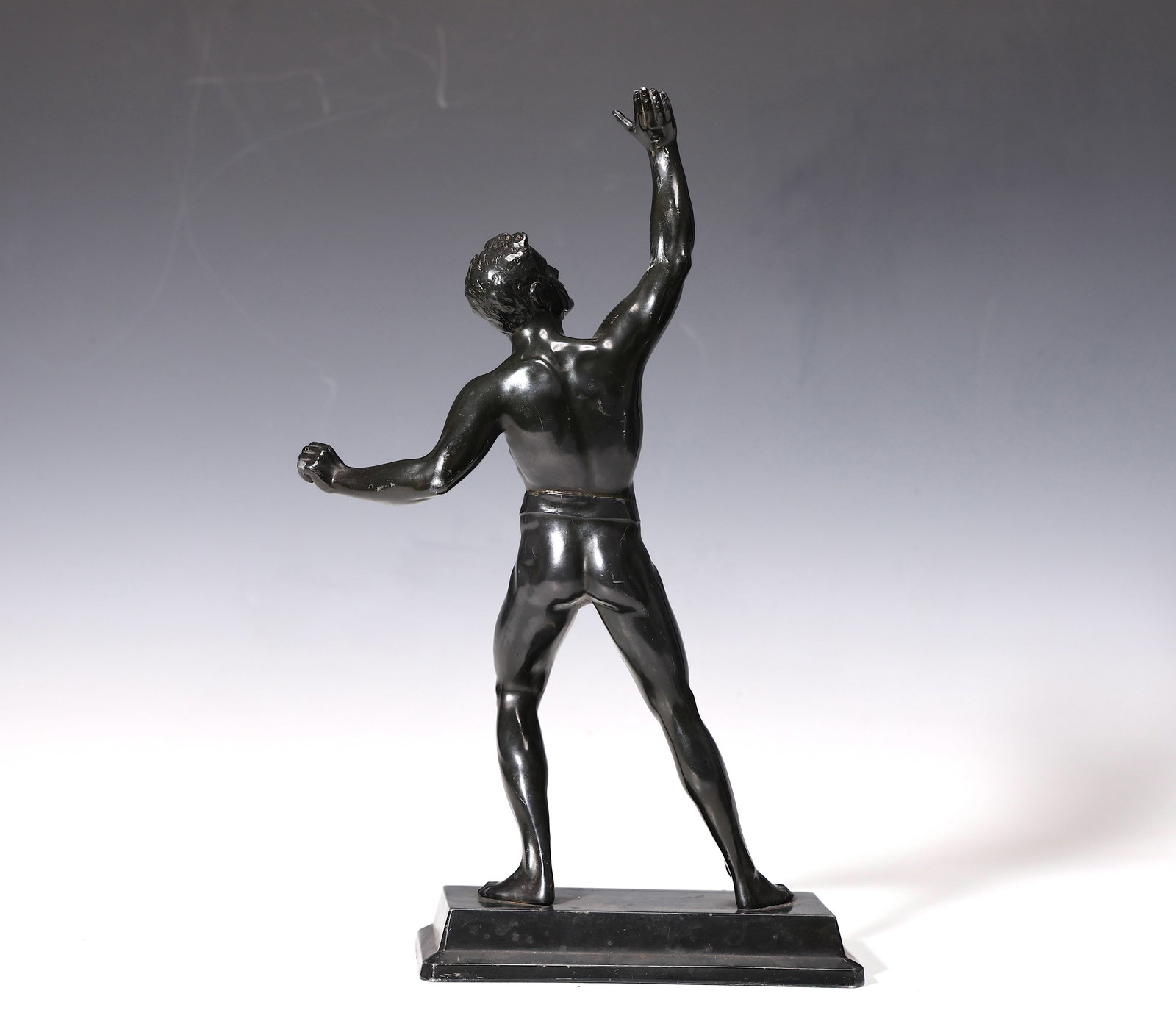 An Athletic Man Bronze Sculpture - 5