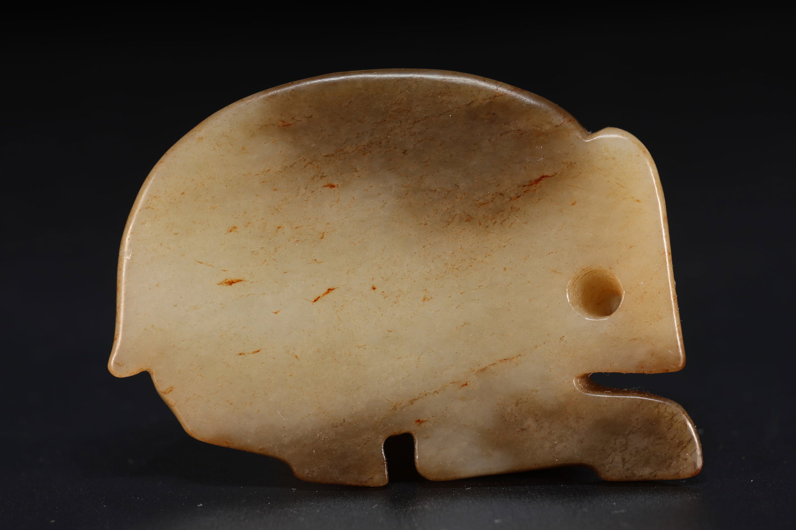 Jade Carved Beast Shape Ornament - 3