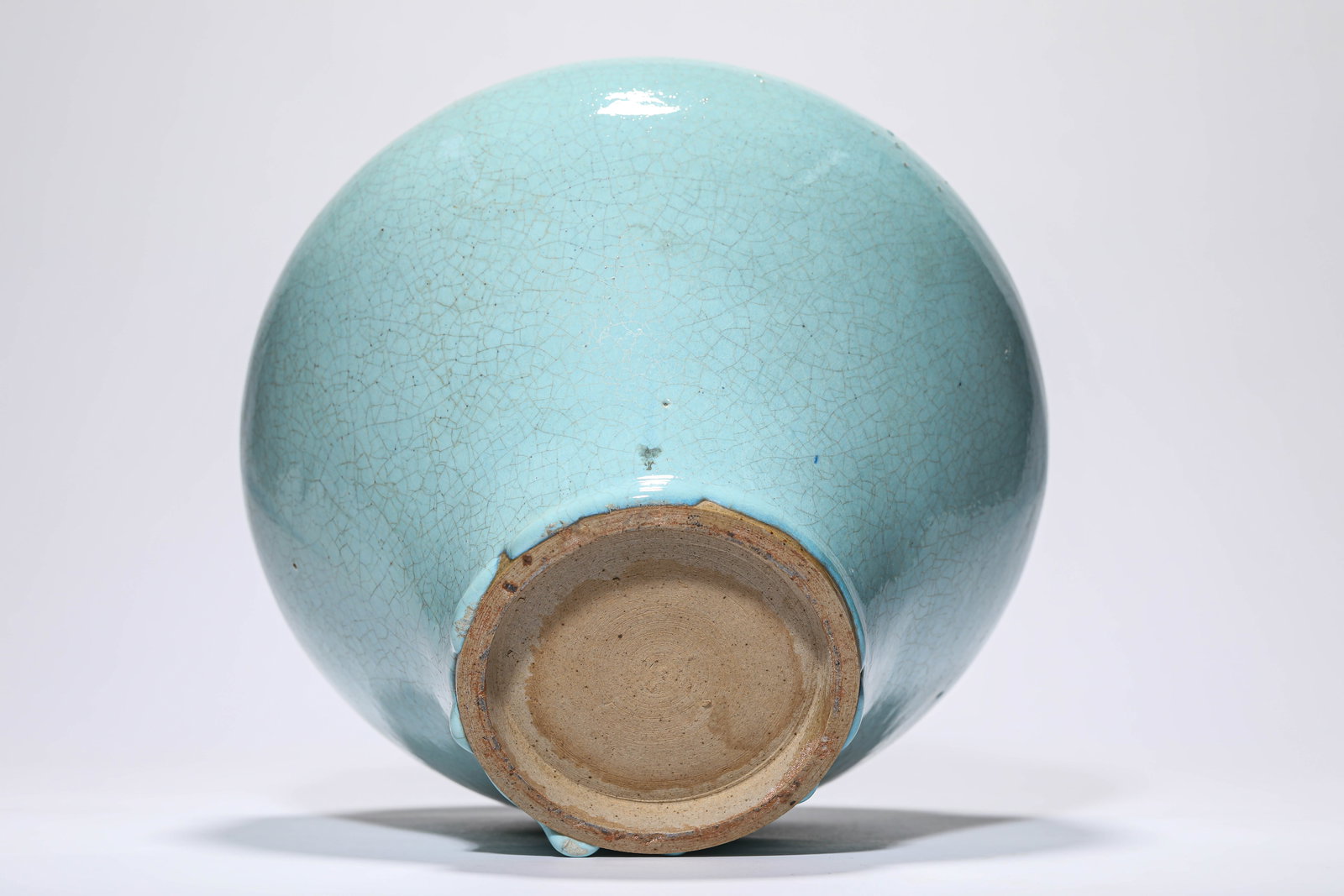 A JUN-TYPE ‘PURPLE-SPLASHED’ ‘DOUBLE-HANDLED’ JAR - 5