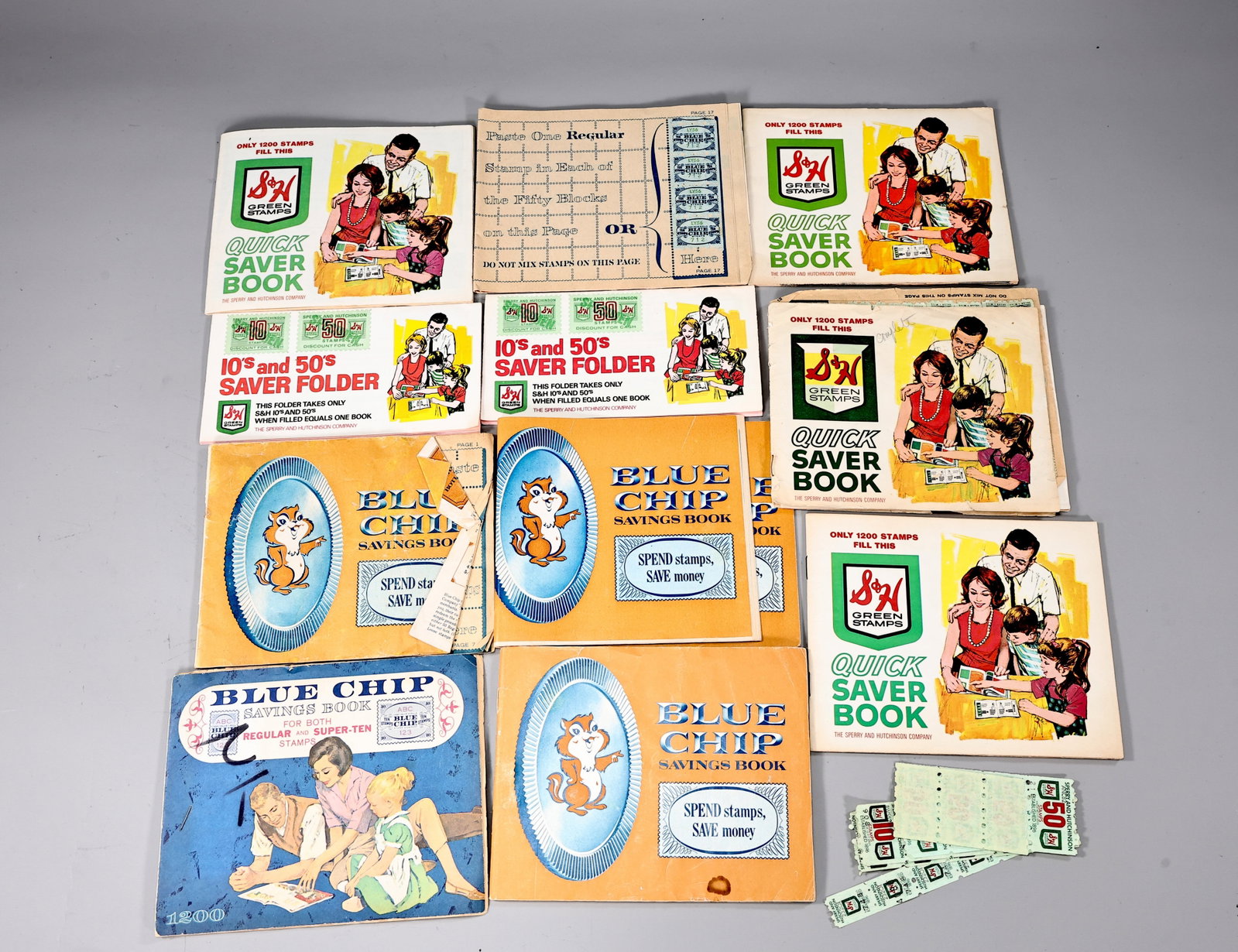 Vintage Green Stamps Quick Saver Books (1 of 8)