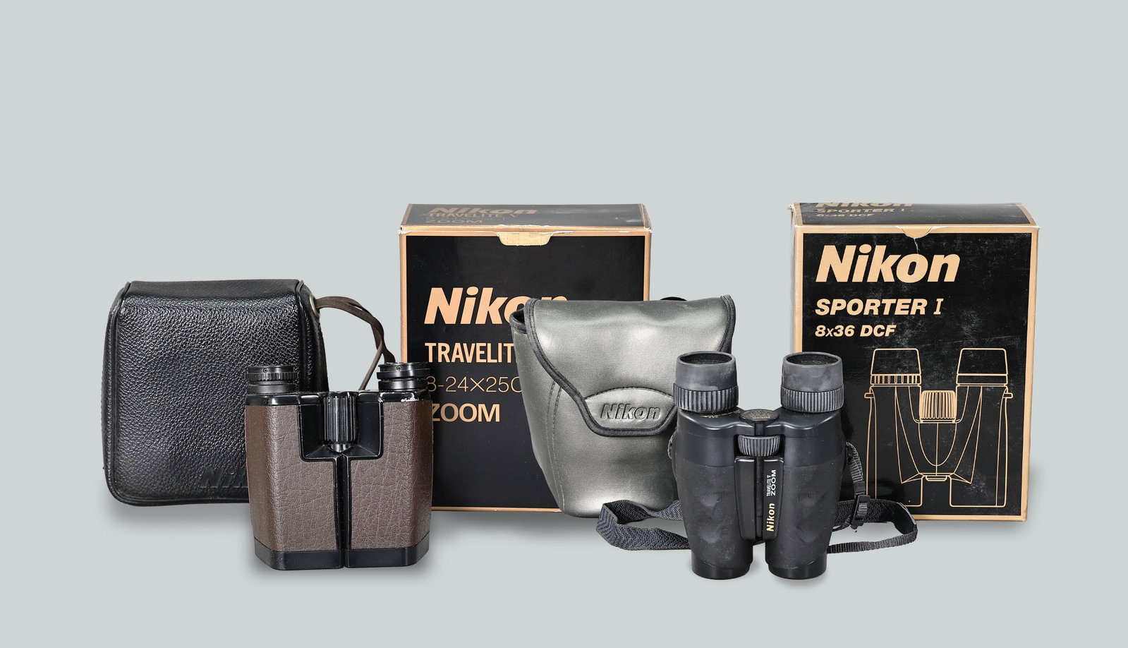 Nikon Travelite Binoculars And Nikon Sporter I 8x36 DCF (1 of 8)
