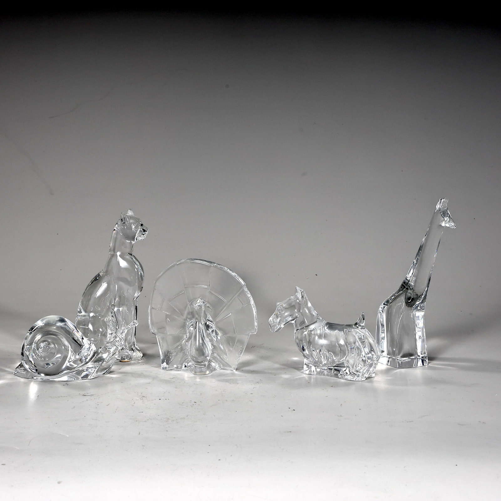 5 Baccarat Crystal Animal Figurines (1 of 9)