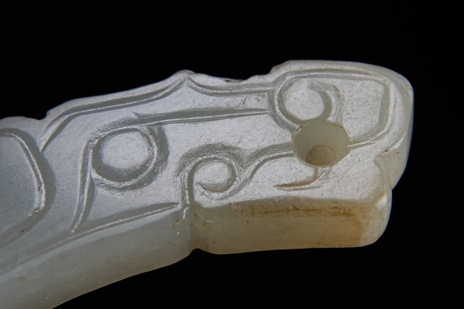 Jade Carved Dragon Pattern Xi - 3