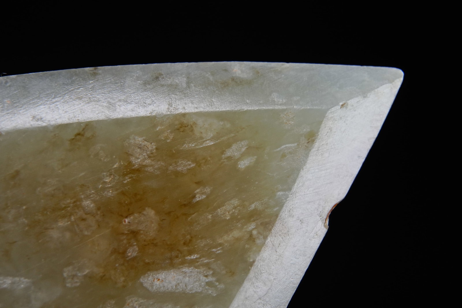 Jade Carved Cloud Pattern Ge - 8