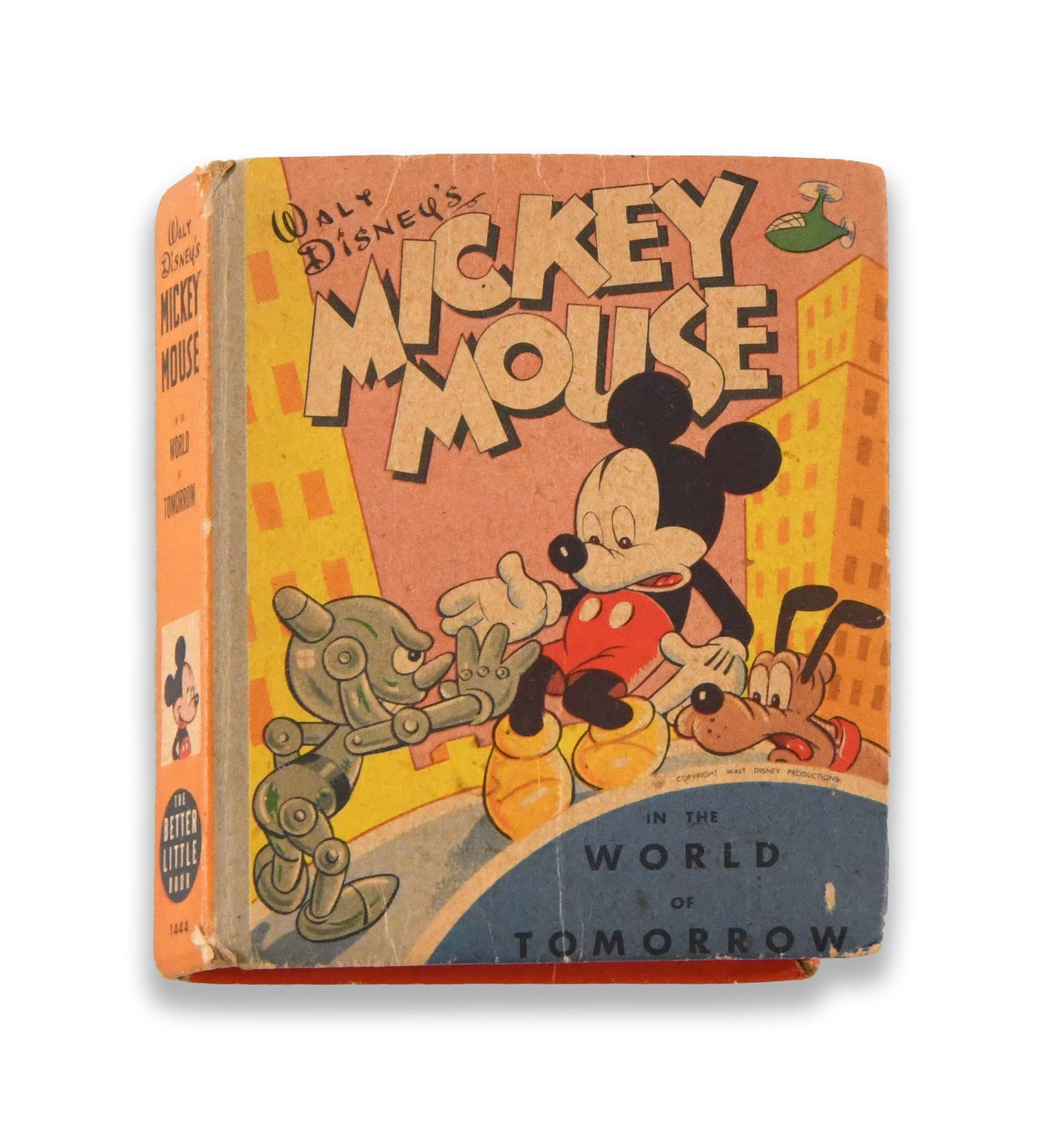 Walt Disney - Signed Mickey Mouse and the World of Tomorrow: Walt Disney - Signed Mickey Mouse and the World of Tomorrow WALT DISNEY - SIGNED MICKEY MOUSE AND THE WORLD OF TOMORROW Provenance and Authenticity: The lot is documented by the complete photographic