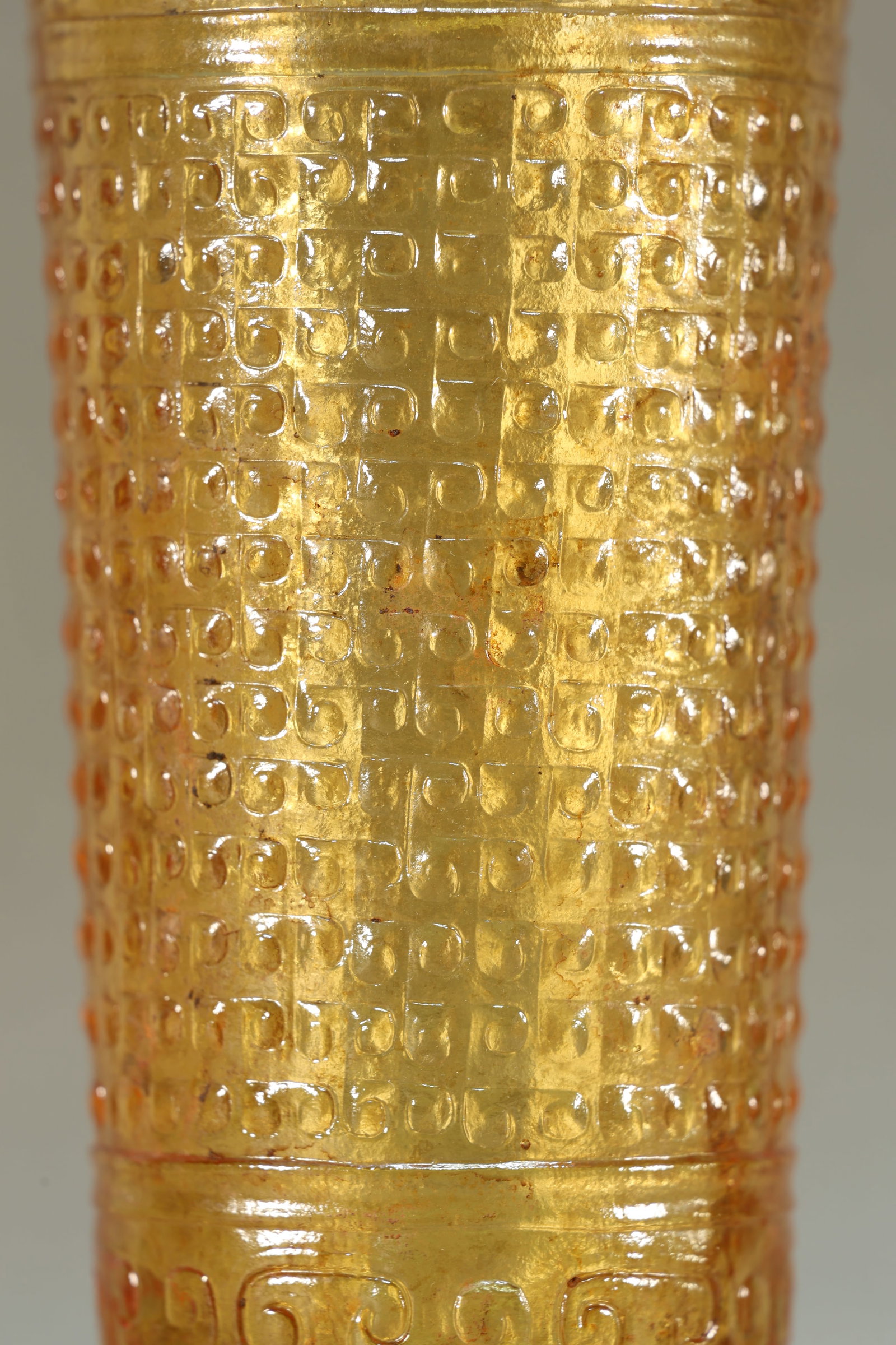 Glassware Carved Cloud Pattern Cup - 2