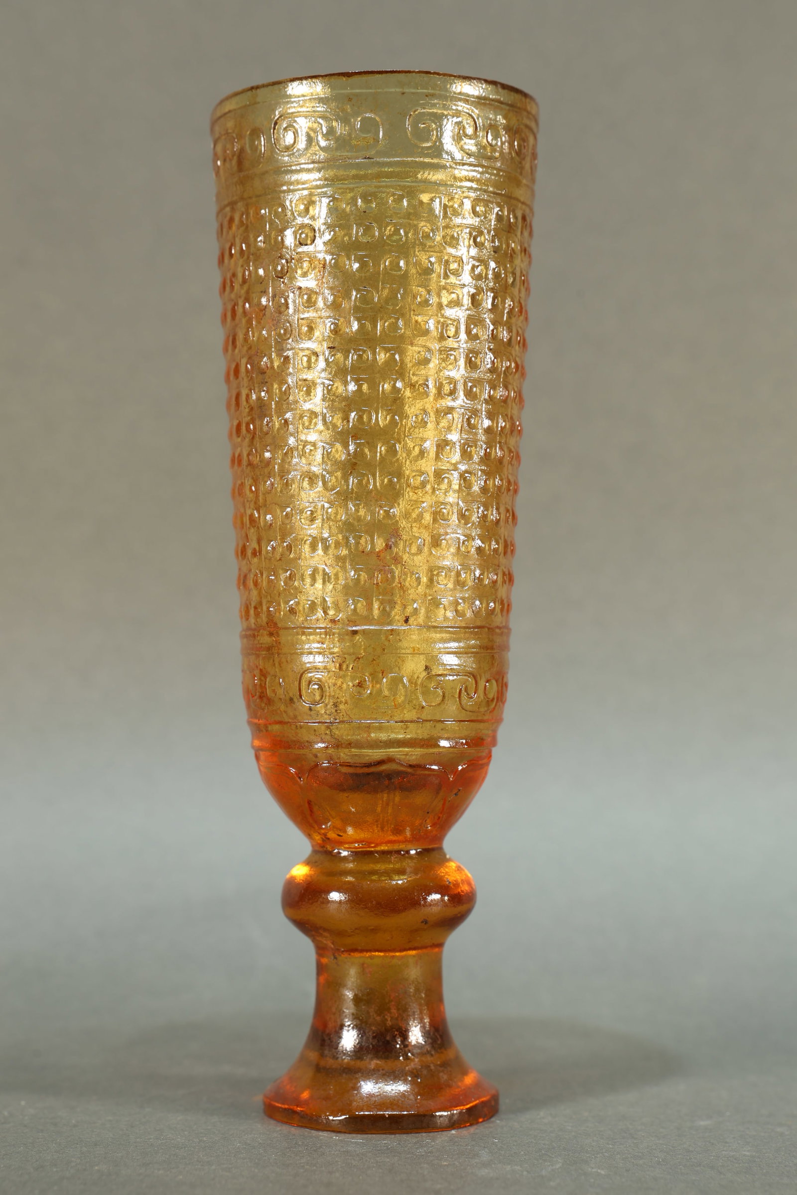 Glassware Carved Cloud Pattern Cup - 3
