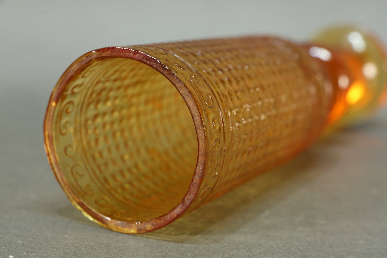 Glassware Carved Cloud Pattern Cup - 5