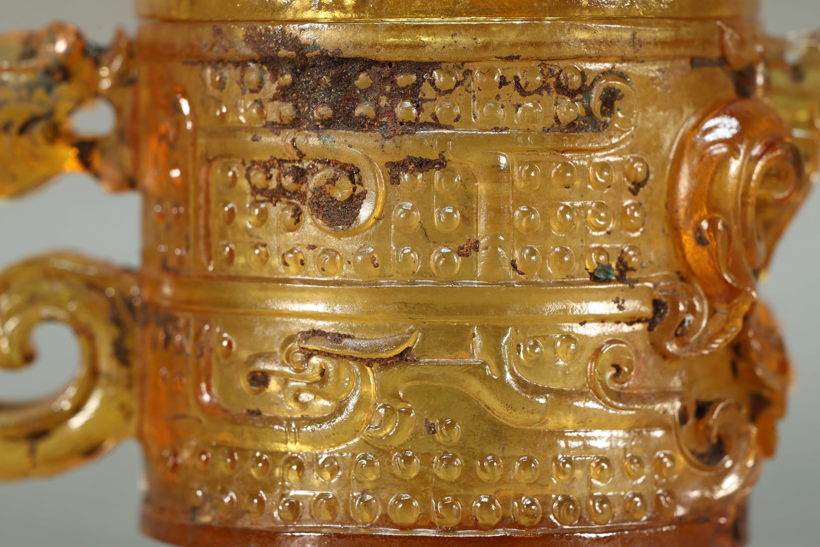 Glassware Carved Dragon Pattern Cup - 6