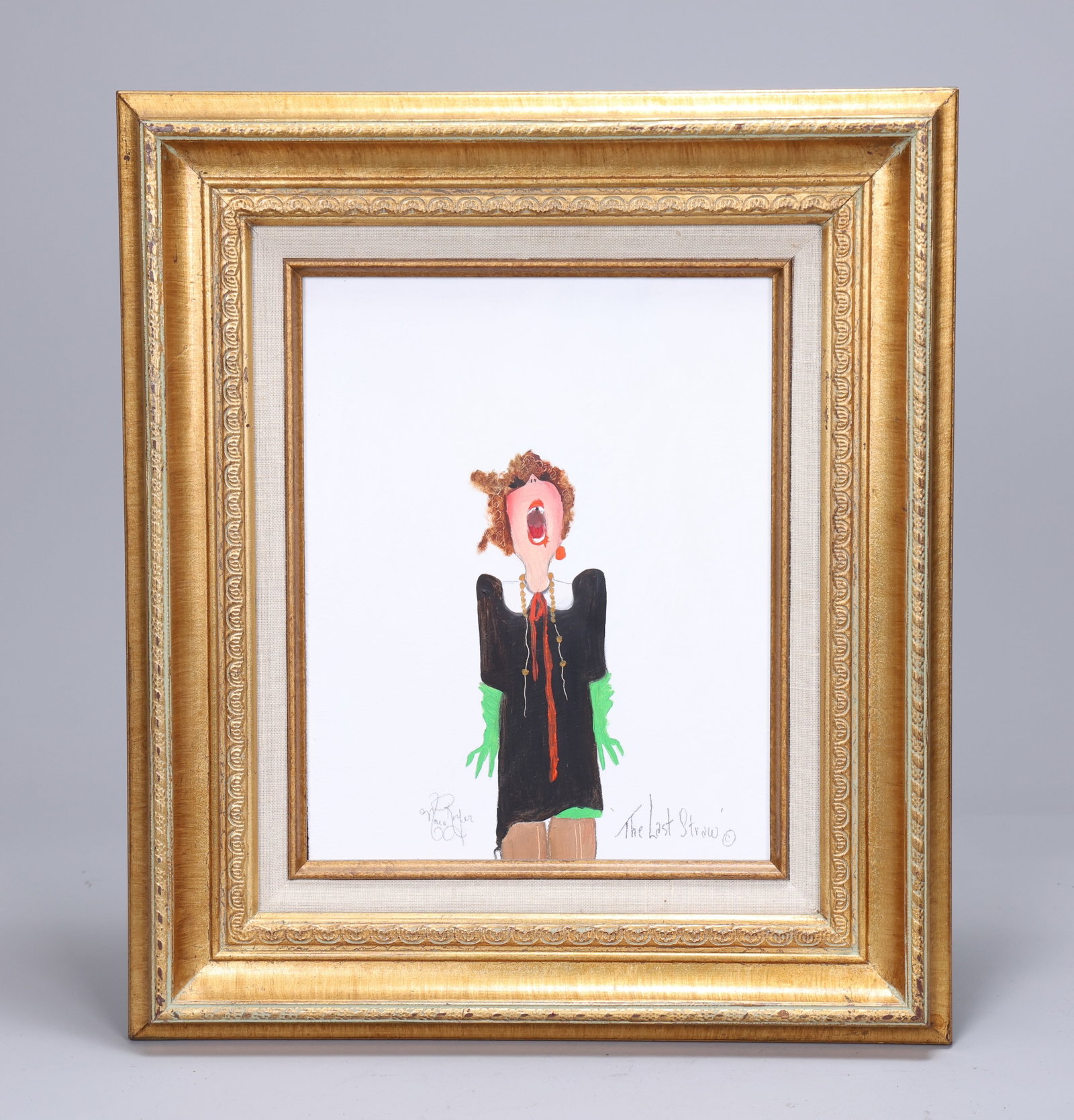 "The Last Straw" Painting By Mona Royer (1 of 7)
