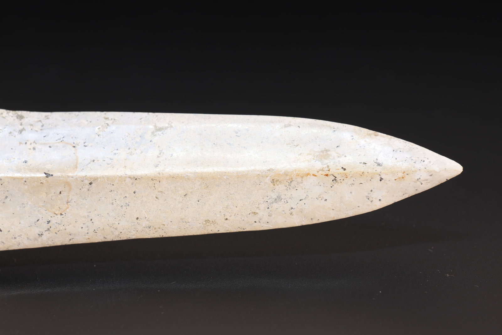 Jade Carved Beast Face Pattern Dagger - 4