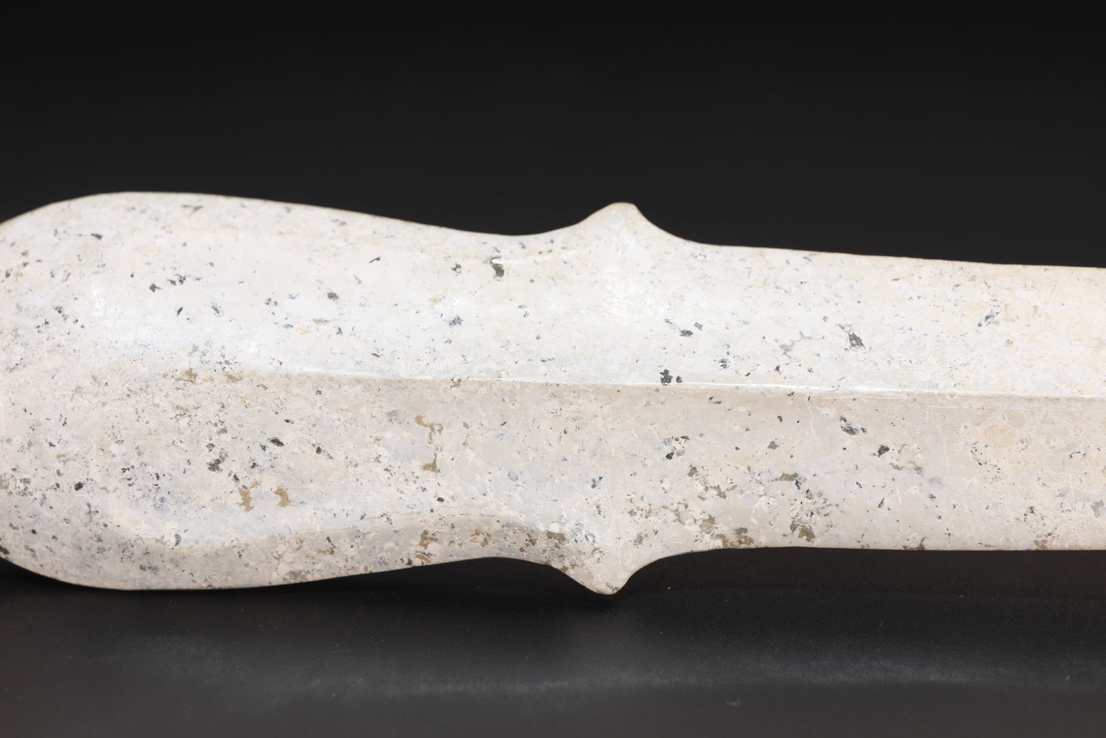 Jade Carved Beast Face Pattern Dagger - 7