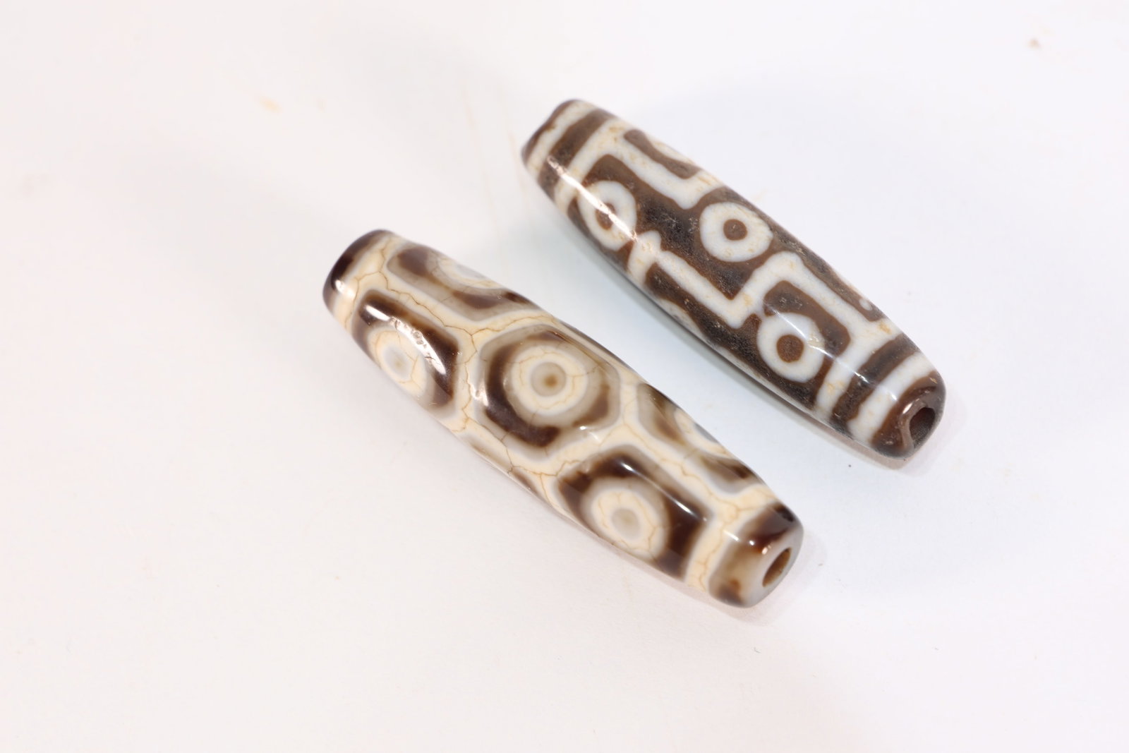 Pair of Dzi Bead Ornament (1 of 3)