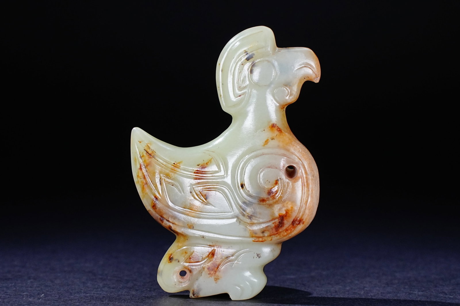 Jade Carved Bird Shape Ornament (1 of 9)