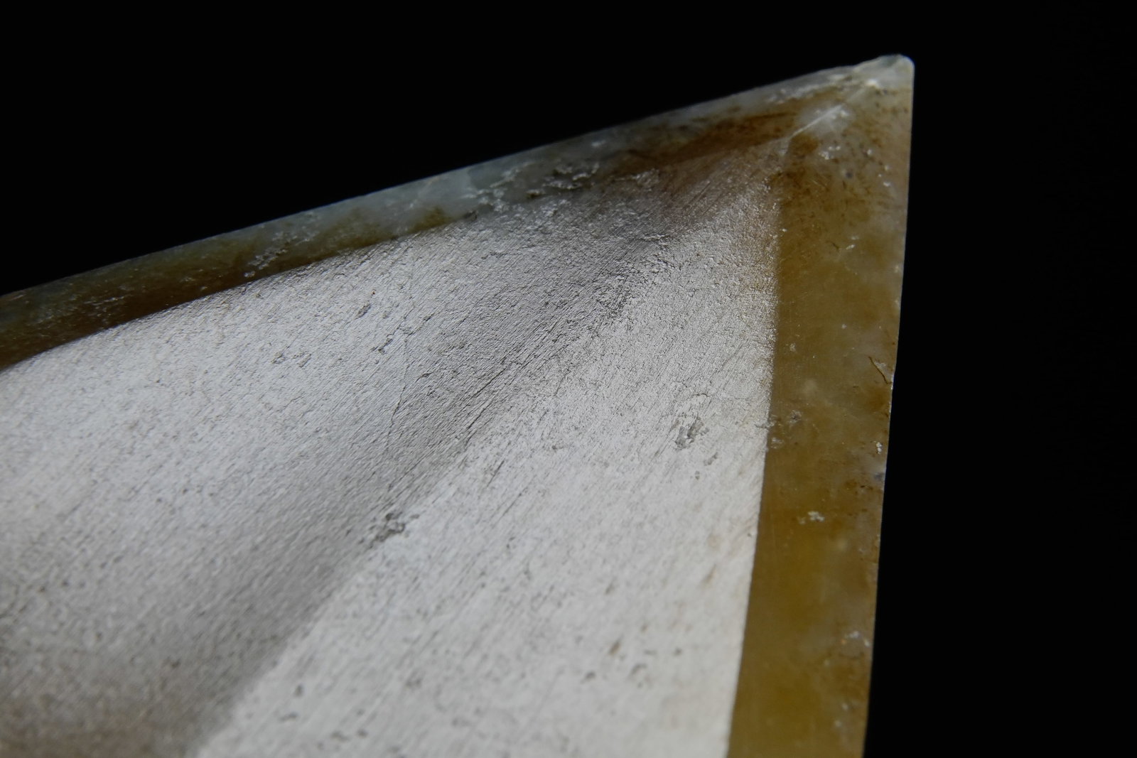 Jade Carved Cloud Pattern Ge - 7