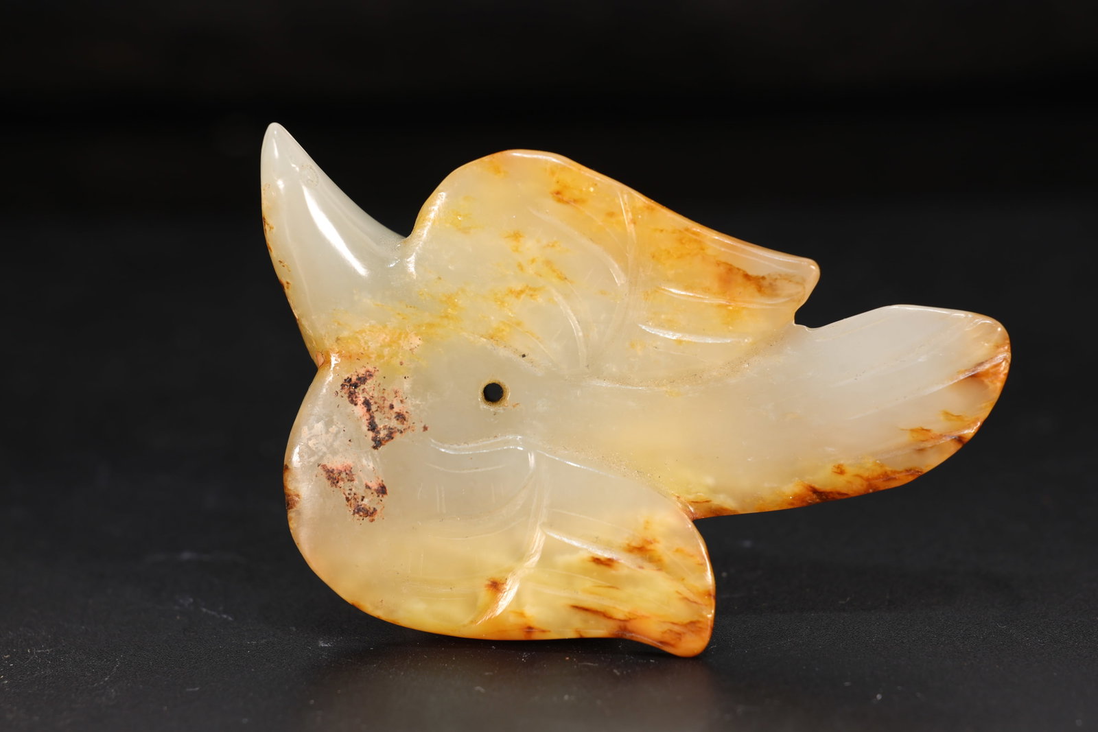 Jade Carved Bird Shape Ornament (1 of 5)