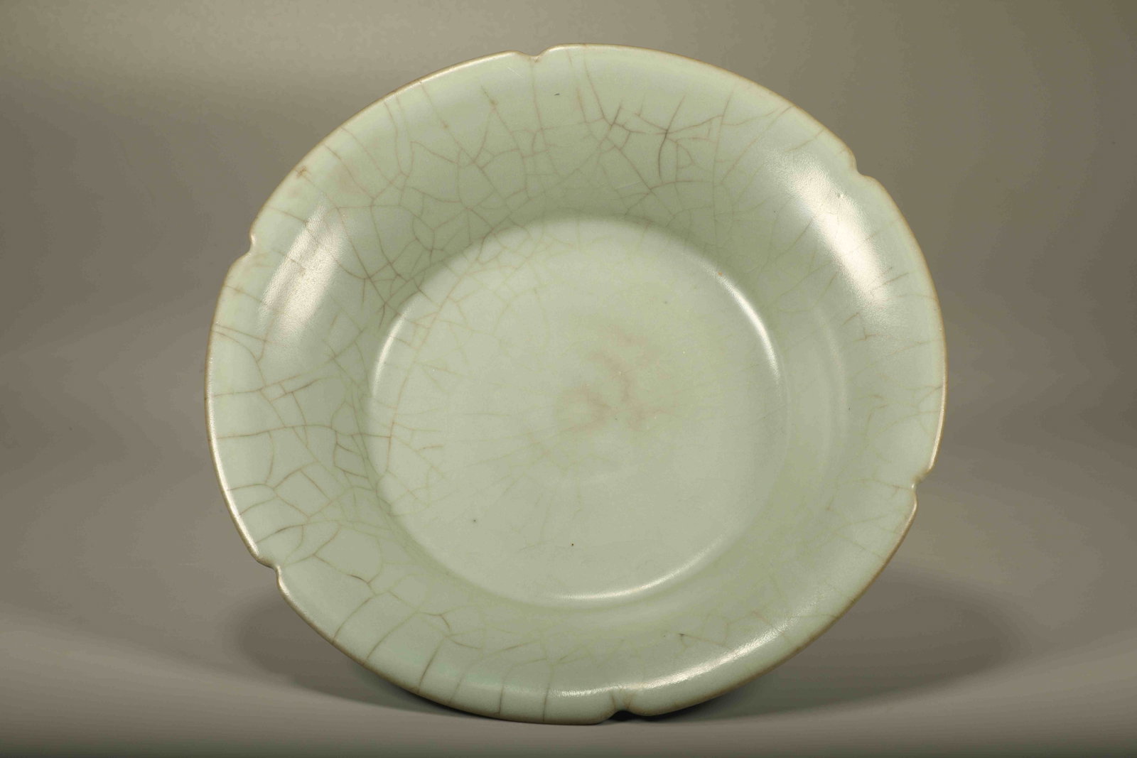 Guan Ware Porcelain Plate (1 of 6)