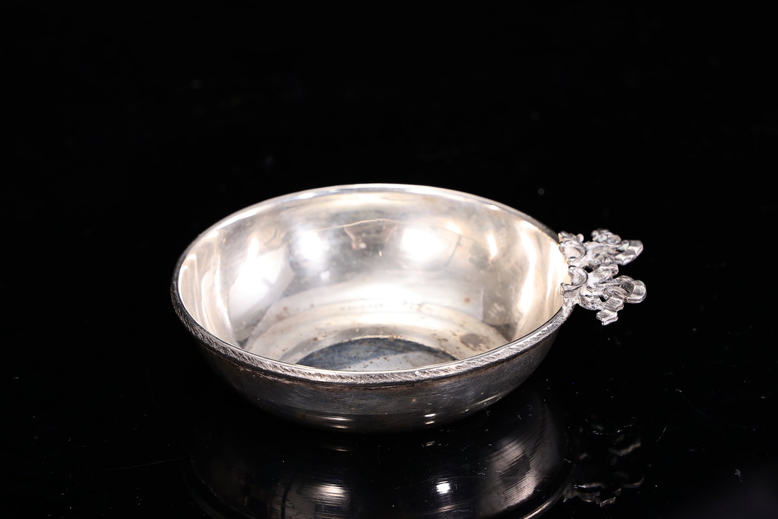 Sterling Silver Wine Taster Small Tray - 2