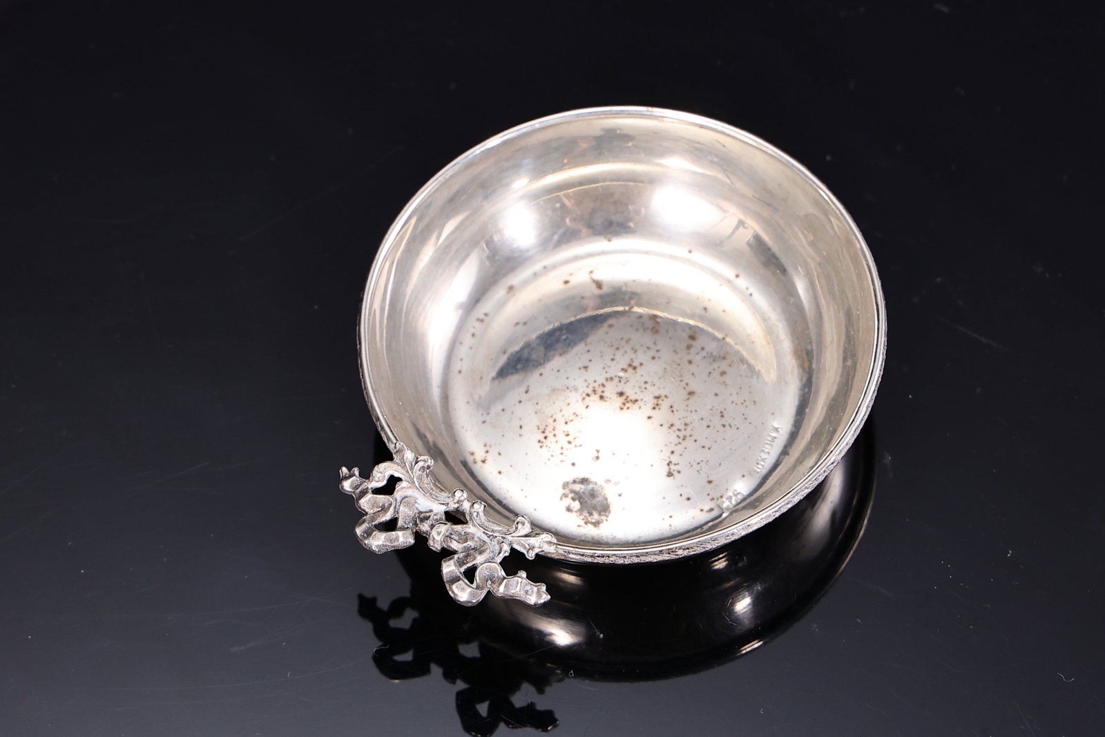 Sterling Silver Wine Taster Small Tray - 3