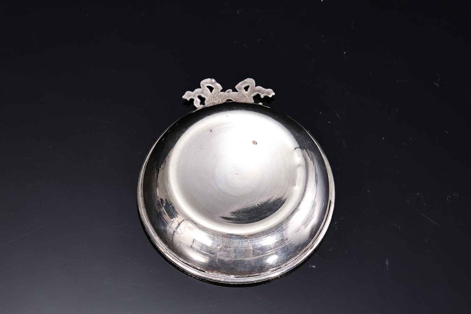 Sterling Silver Wine Taster Small Tray - 7